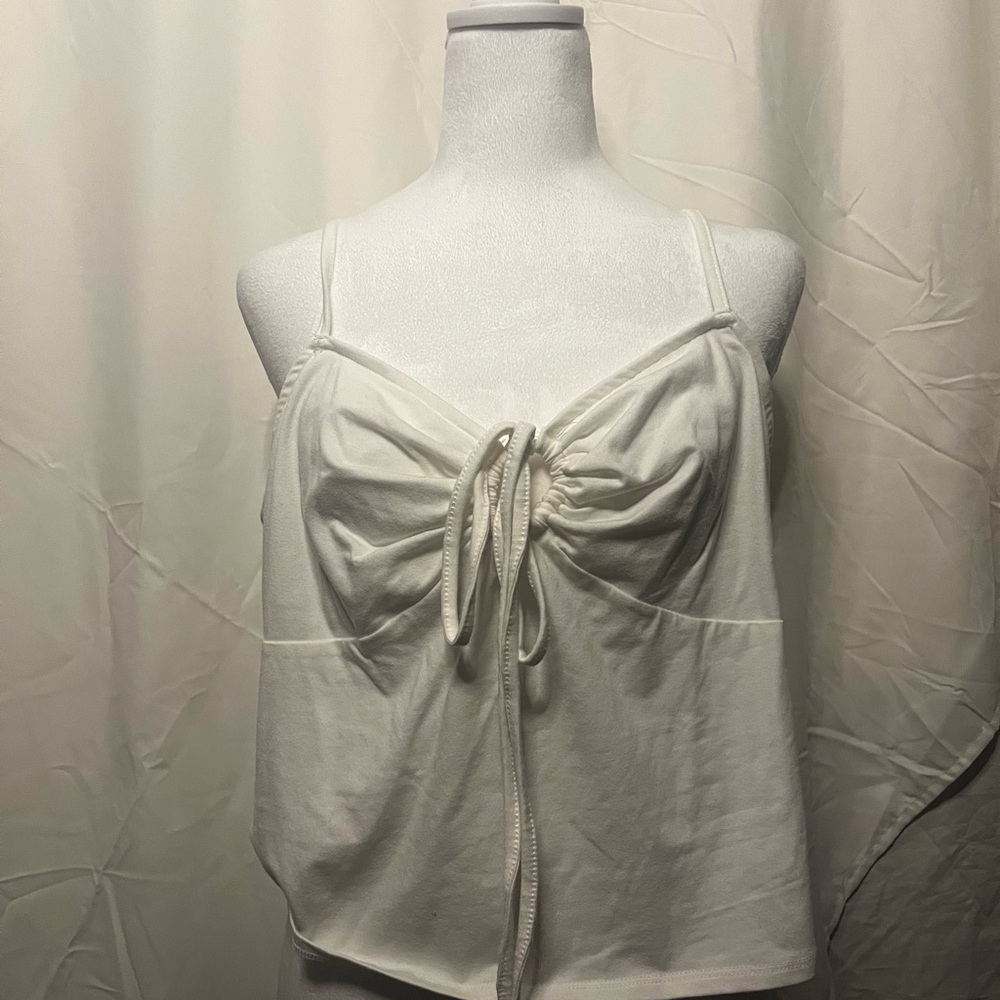 Future Collective white tank top